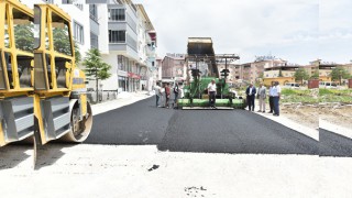 Göksun'da Asfaltlama Çalışmaları Başladı