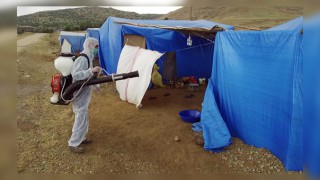 Kahramanmaraş'ta Ovalar İlaçlandı