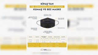 Kipaş Yıkanabilir Maske Üretiyor !