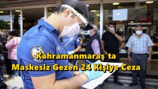 Maskeyi Takmayan Cezayı Yedi