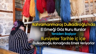 Dulkadiroğlu Konağında Tarihle İç içe Kurslar Yeniden Başladı