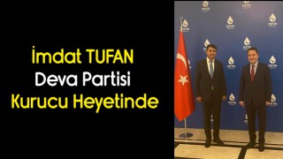 İmdat Tufan Deva Partisi Kurucular Heyetinde