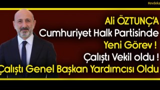 Ali Öztunç'a Yeni Görev
