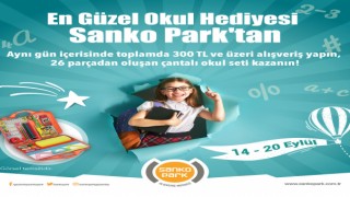 En Güzel Hediye Sanko Park'ta