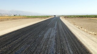 Önsen Yolunda sathi kaplama başladı