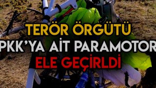 Amanoslar'da Pkk'lılara ait Paramotor Ekipler Tarafından Ele Geçirldi