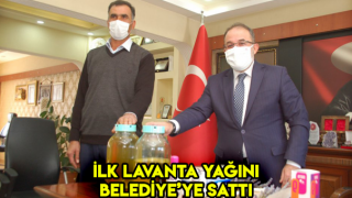 ilk Lavanta Yağı Alıcısı Afşin Belediye'si Oldu