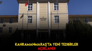 Kahramanmaraş İl Umumi Hıfzıssıhha Meclisi'nden Karar