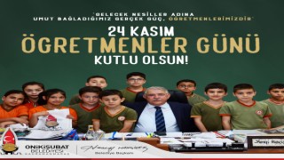 Başkan Mahçiçek 24 Kasım Öğretmenler Gününü Kutladı