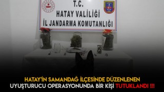 Hatay'da Uyuşturu Operasyonu Düzenlendi