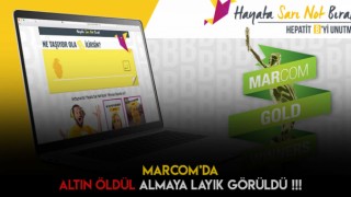 Hayata Sarı Not Bırak Projesi Marcom’da Altın Ödül Kazanmaya Layık Görüldü