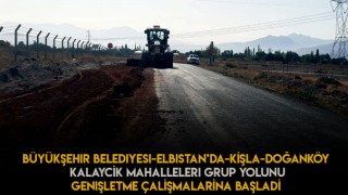 Kahramanmaraş Grup Yollarında Aralıksız Mesai Devam Ediyor