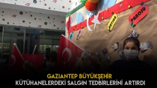 Kütüphanelerde Salgın Tedbiri Arttırıldı