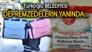 Türkoğlu Belediyesi İzmir için tek yürek!