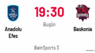 Anadolu Efes - Baskonia maçı izle