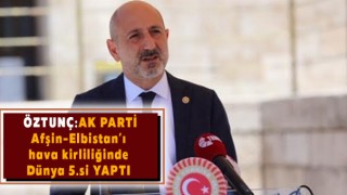 Öztunç - Hava Kalitesi Ölçüm Raporlarını Değerlendirdi