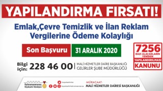 Kahramanmaraş Büyükşehir’den Yapılandırma Fırsatı