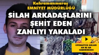 Kahramanmaraş'ta Polislere Saldıran Zanlı Yakalandı