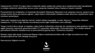 Sanko Üniversitesinden Kamuoyu Açıklaması
