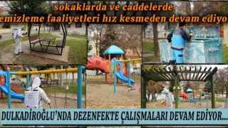 Sokaklar Ve Caddeler Temizleniyor