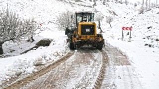 Kahramanmaraş'ta Ekipler Kar Mesaisinde