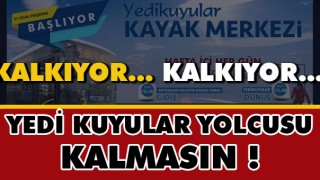 Yedi Kuyular Kayak Merkezine Toplu Taşıma İle de Gidilecek