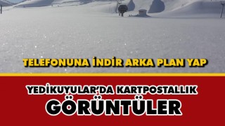 Yedikuyular'da Kartpostallık Görüntüler