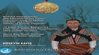 Başkan Kayış'ın Kurtuluş Bayramı Mesajı