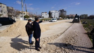 Başkan Kılınç Dumlupınar Caddesinde İncelemelerde Bulundu