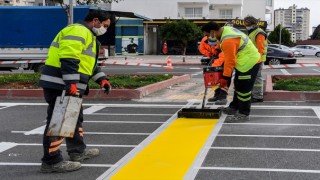 Görme Engelliler İçin Yaya Geçidi Yapımına Başlandı