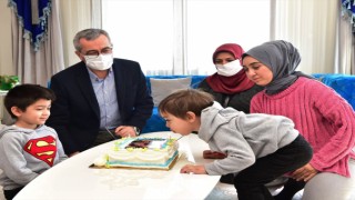 Kahramanmaraş'ta Şehidin İsmini Taşıyan Oğluna Doğum Günü Süprizi