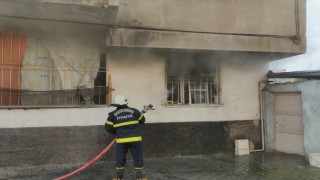 Kahramanmaraş'ta Bir Evde Yangın Çıktı