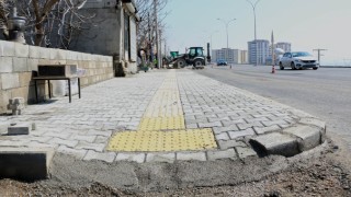 Kahramanmaraş'ta Yeni Kaldırımlar Yapıldı