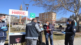 NARKO Ekipleri Afşin İlçesinde Halkı Bilgilendiriyor