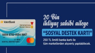 Kahramanmaraş Büyükşehir Koli Değil Kart Dağıtacak! İhtiyaç Sahibi Dilediğini Alacak