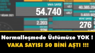 Türkiye'de Vaka Sayısı Hızla Artıyor