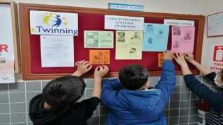 Aşık Mahzuni Şerif Ortaokulununda eTwinning Projesi başladı!
