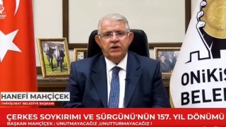 Başkan Mahçiçek’ten Çerkes Sürgünü Andı