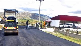 Göksun’da Hastane Yolu Yenilendi