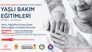 Prof. Eker’le ‘Yaşlılıkta Ortaya Çıkan Halk Sağlığı ve Sosyal Sorunlar’