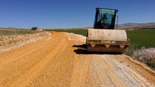 Afşin Kayseri Bağlantı Yolu Asfaltlandı