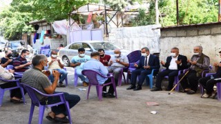 Başkan Güngör Acılı Aileleri Yalnız Bırakmadı