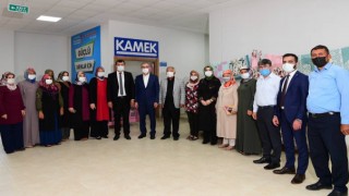 Başkan Güngör Çağlayancerit'te