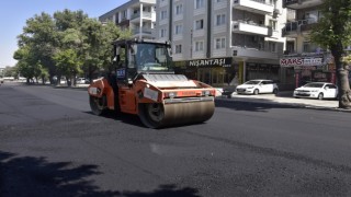 Gaziantep, Ordu Caddesinin Asfaltı Yenilendi