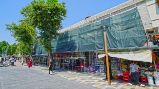 Kahramanmaraş Kapalı Çarsının Dış Cephe Çalışmaları Devam Ediyor