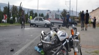 Kahramanmaraş'ta otomobil ile motosiklet çarpıştı: 1 ölü, 1 yaralı