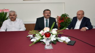 Başkan Aydın'dan ASKF'ye Ziyaret