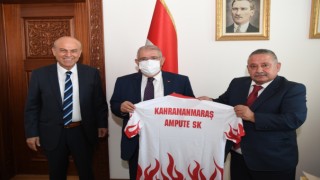Başkan Mahçiçek’ten Ampute Sporculara Malzeme Desteği