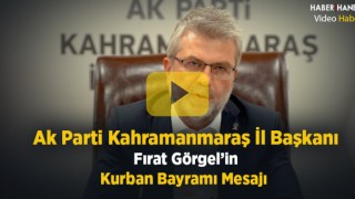 Fırat Görgel'in Kurban Bayramı Mesajı