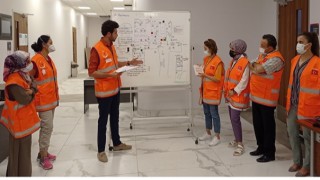 Sanko Üniversitesinde Hastane Afet ve Acil Durum Planı Eğitimi Yapıldı
